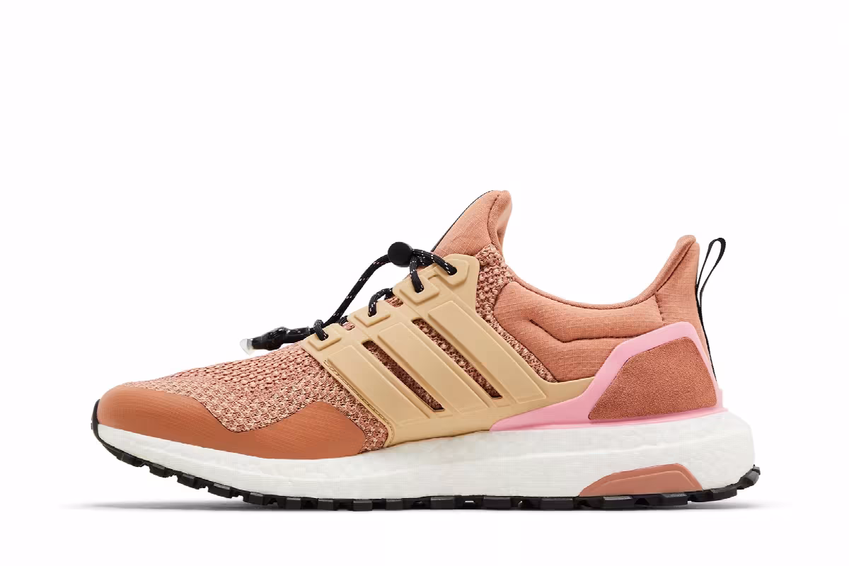 adidas Women's UltraBoost 1.0 Clay Strata Bliss Pink, view 4