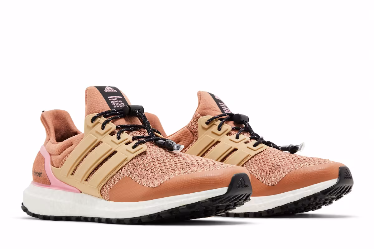 adidas Women's UltraBoost 1.0 Clay Strata Bliss Pink, view 9