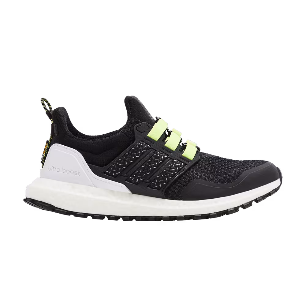 Adidas Women's UltraBoost 1.0 Black Lucid Lemon