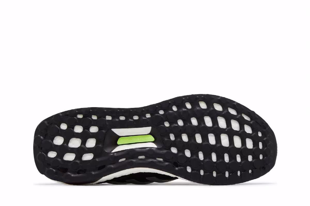 adidas Women's UltraBoost 1.0 Black Team Solar Yellow, view 5