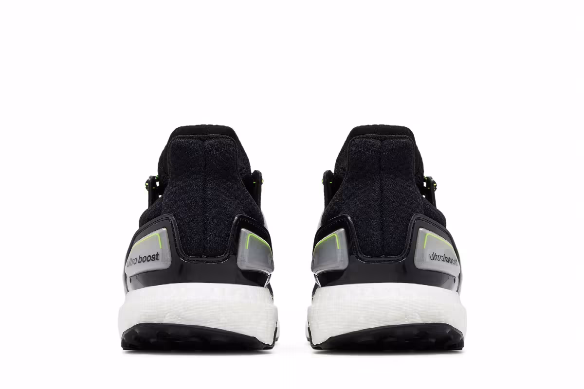 adidas Women's UltraBoost 1.0 Black Team Solar Yellow, view 7