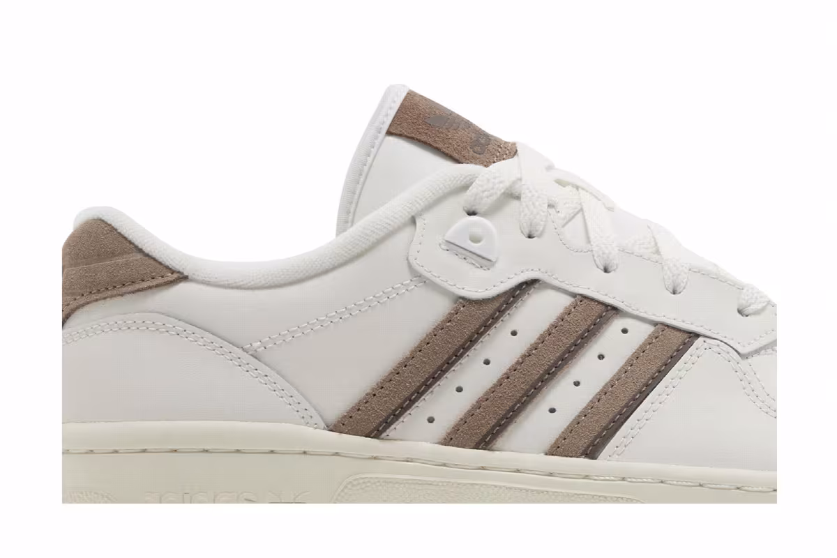 adidas Rivalry Low White Chalky Brown, view 3