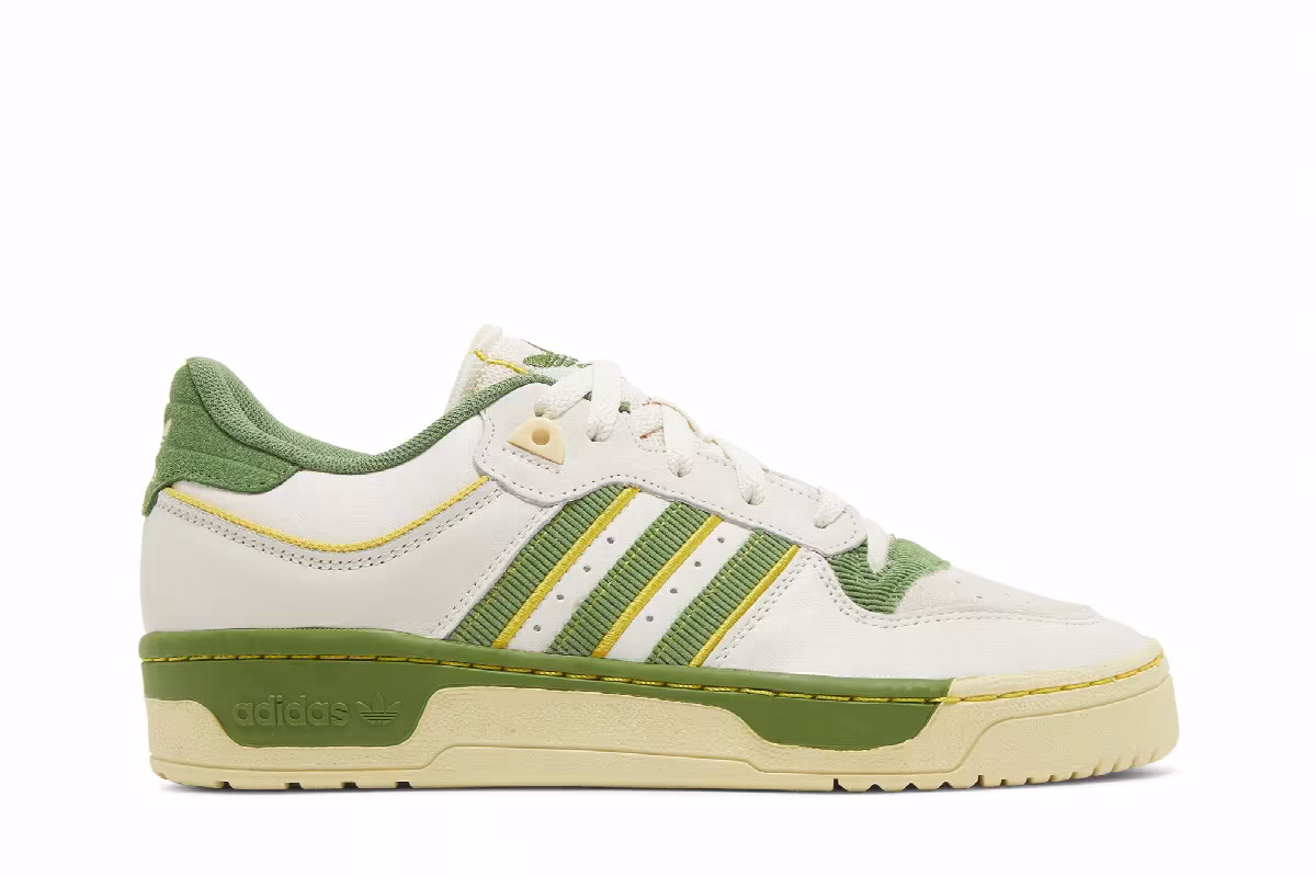 adidas Rivalry Low 86 Chalk White Crew Green, view 2
