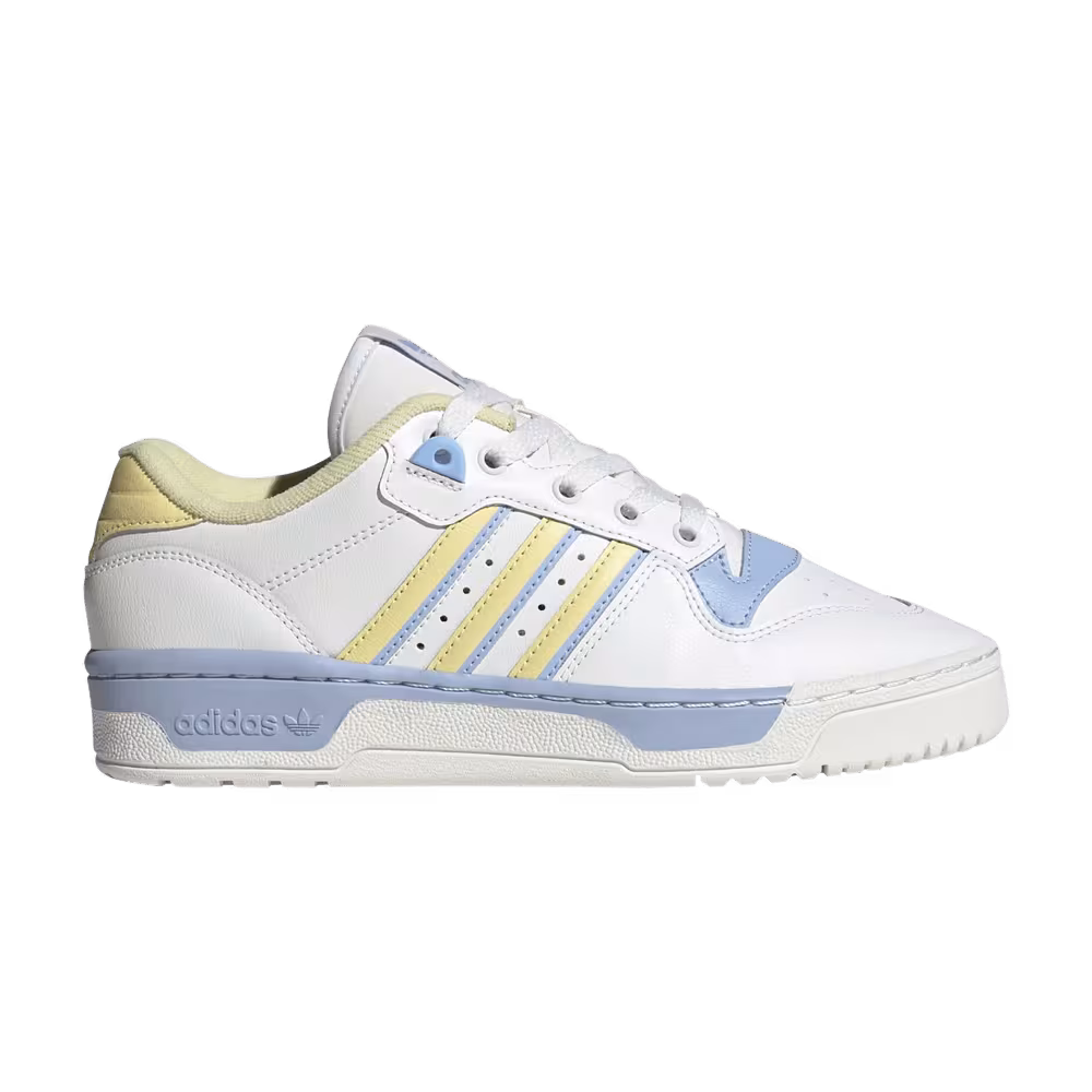 Adidas Women's Rivalry Low White Blue Dawn