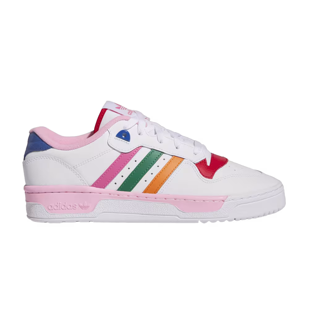 Adidas Women's Rivalry Low White Multi-Color