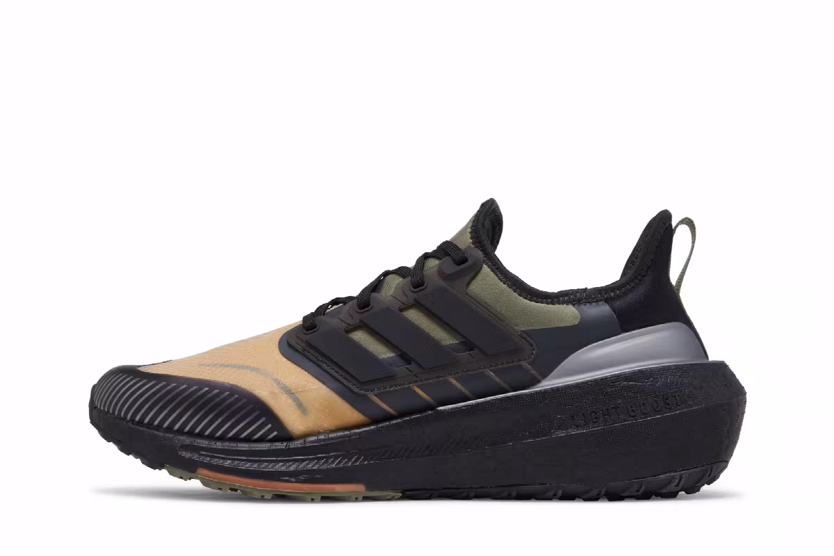 adidas UltraBoost Light GORE-TEX Preloved Yellow Olive, view 4