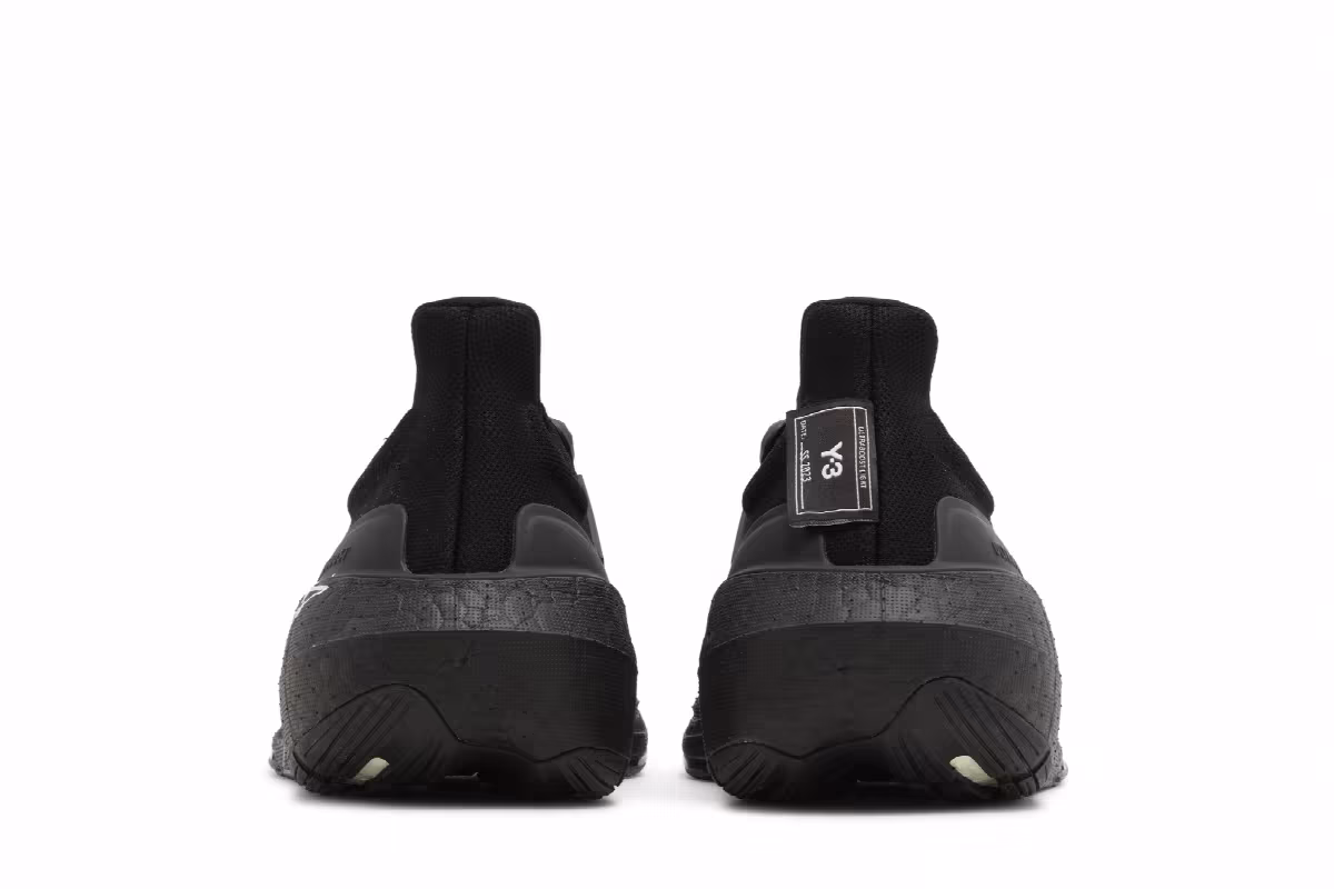 adidas Y-3 UltraBoost Light Black Off White, view 7