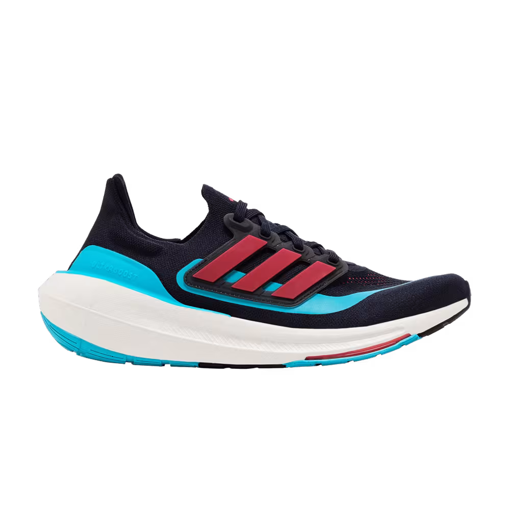 adidas UltraBoost Light Legend Ink Bright Red Cyan