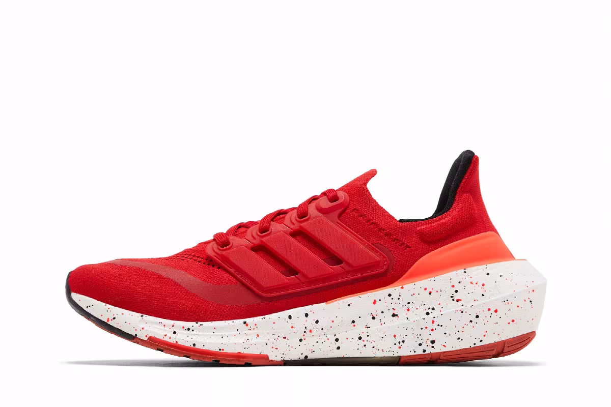 adidas UltraBoost Light Scarlet Solar Red, view 4