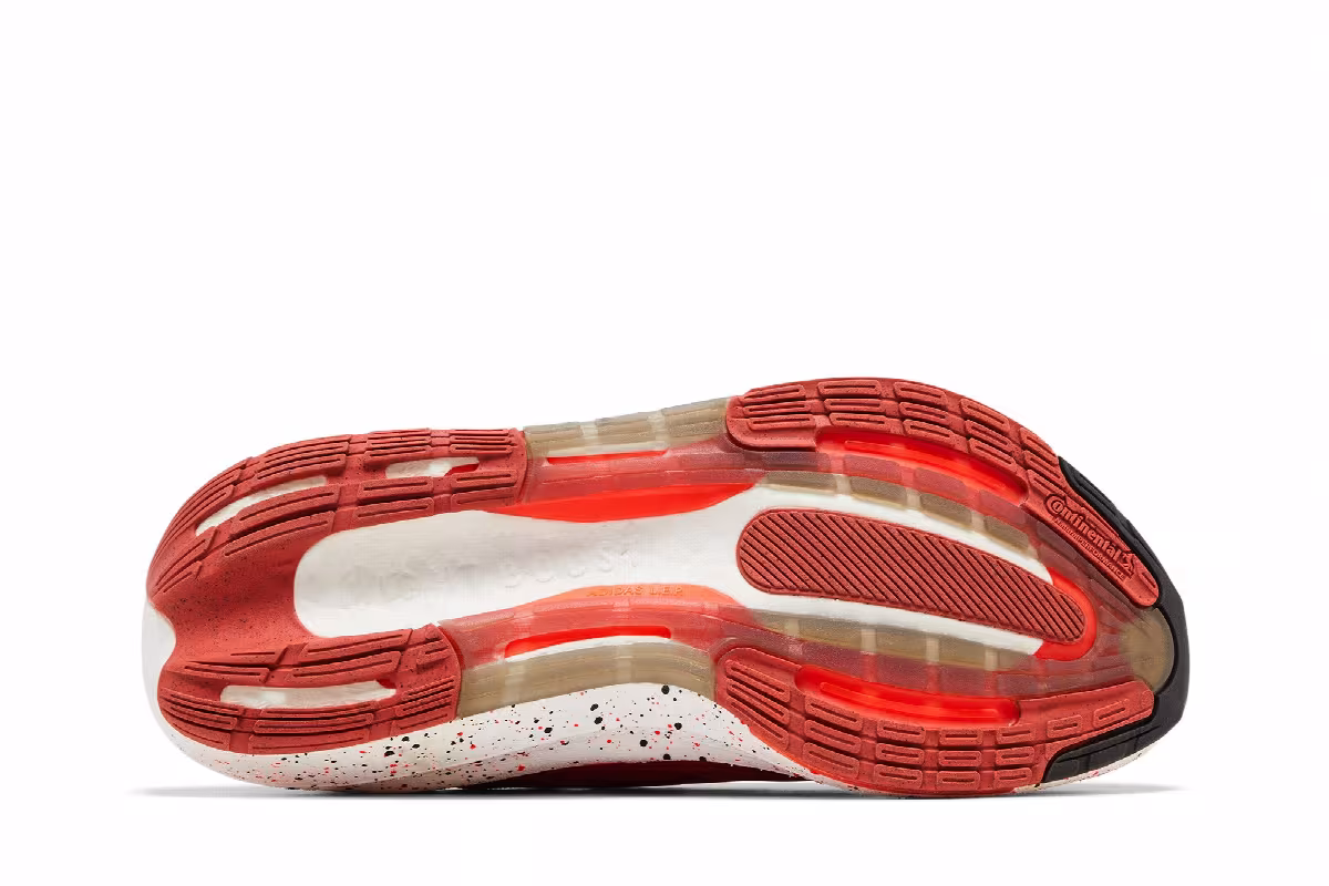 adidas UltraBoost Light Scarlet Solar Red, view 5