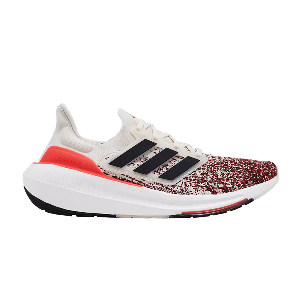 adidas UltraBoost Light Chalk Bright Red Gradient