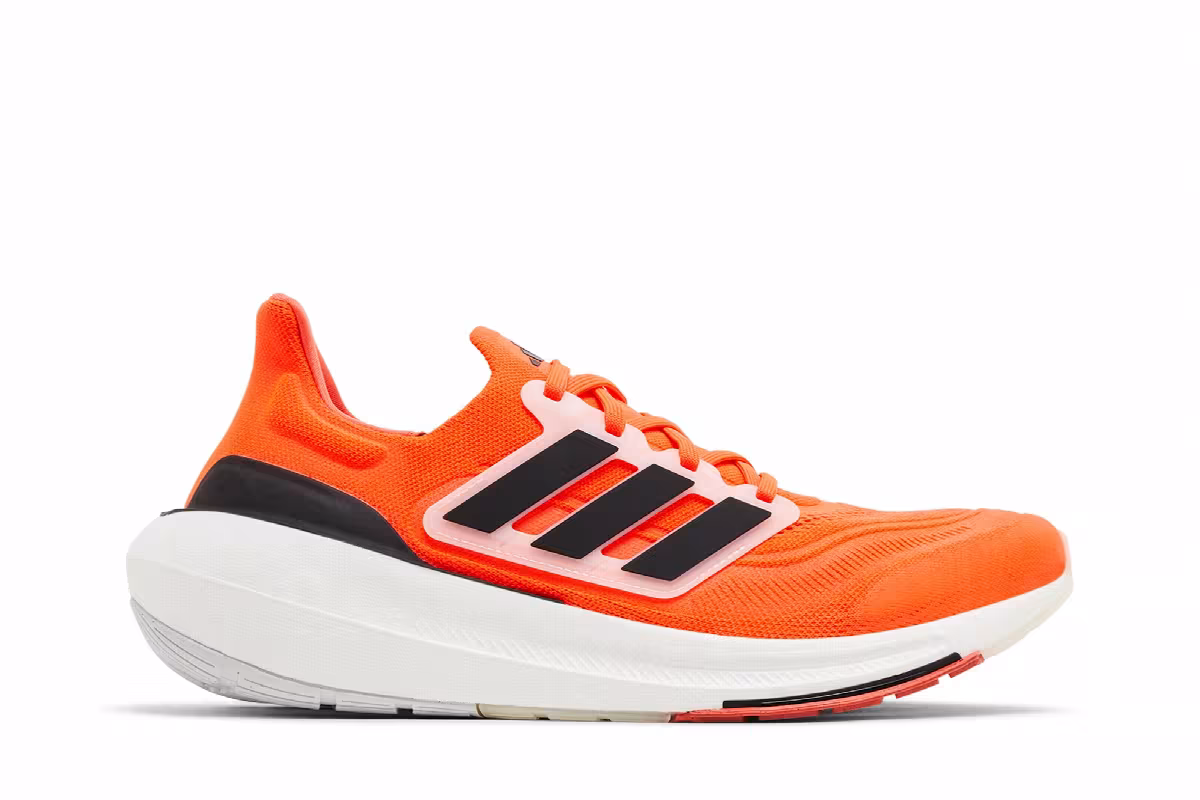 adidas UltraBoost Light Solar Red Black, view 2