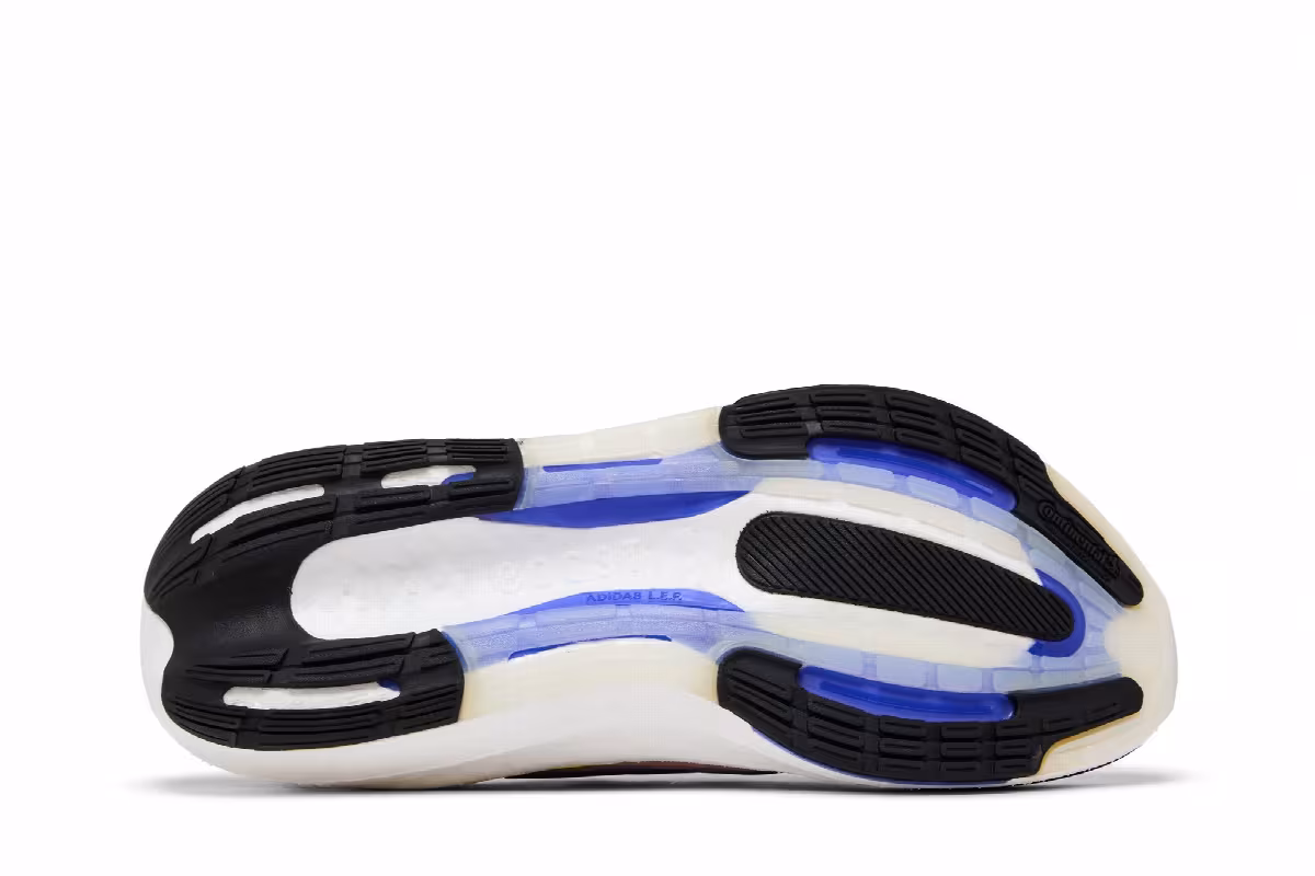 adidas UltraBoost Light Black Blue Yellow, view 5
