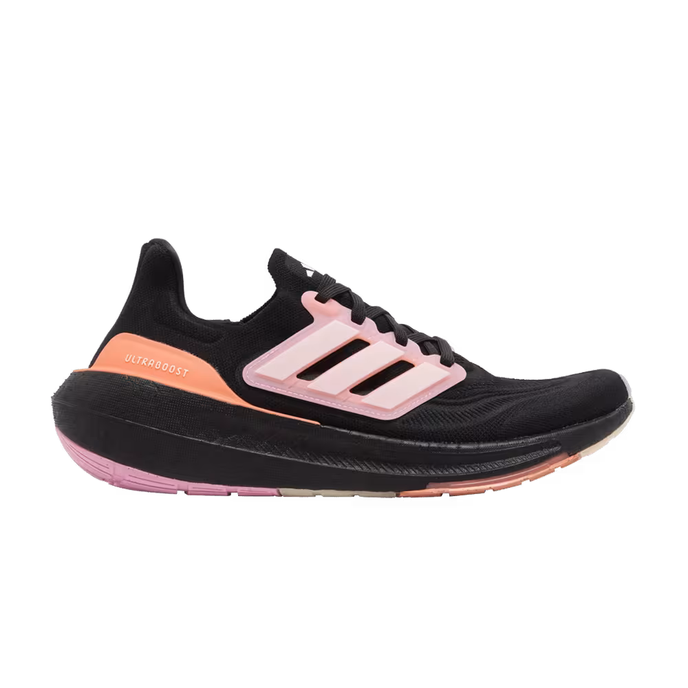 adidas Women's UltraBoost Light Black Beam Pink