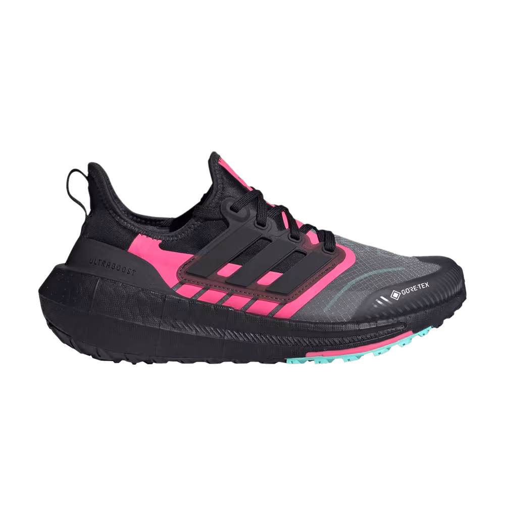 adidas Women's UltraBoost Light GORE-TEX Black Lucid Pink