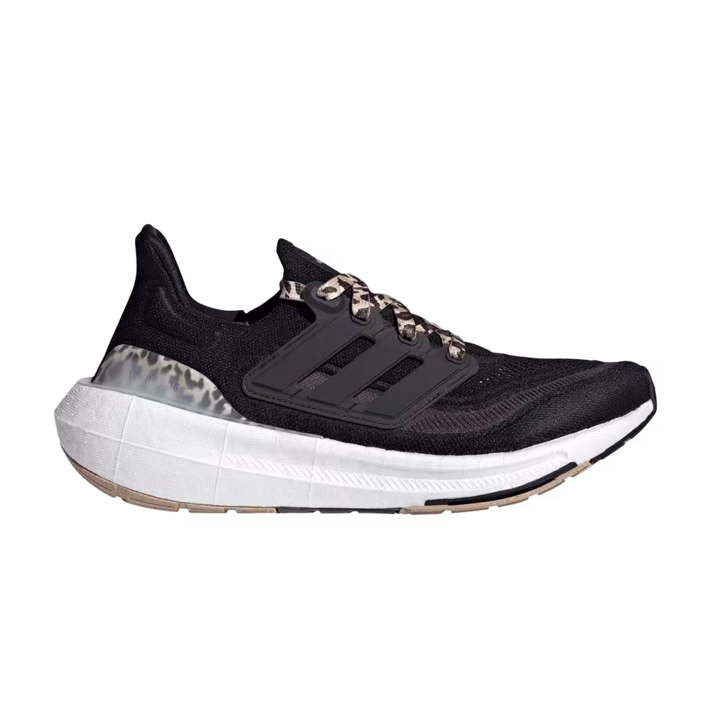 adidas Women's UltraBoost Light Black Leopard