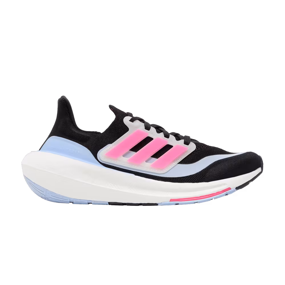 adidas Women's UltraBoost Light Black Lucid Pink