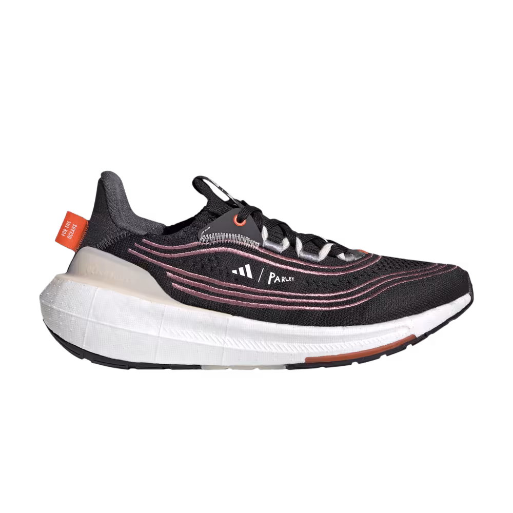 Parley x adidas Women's UltraBoost Light Black Solar Red