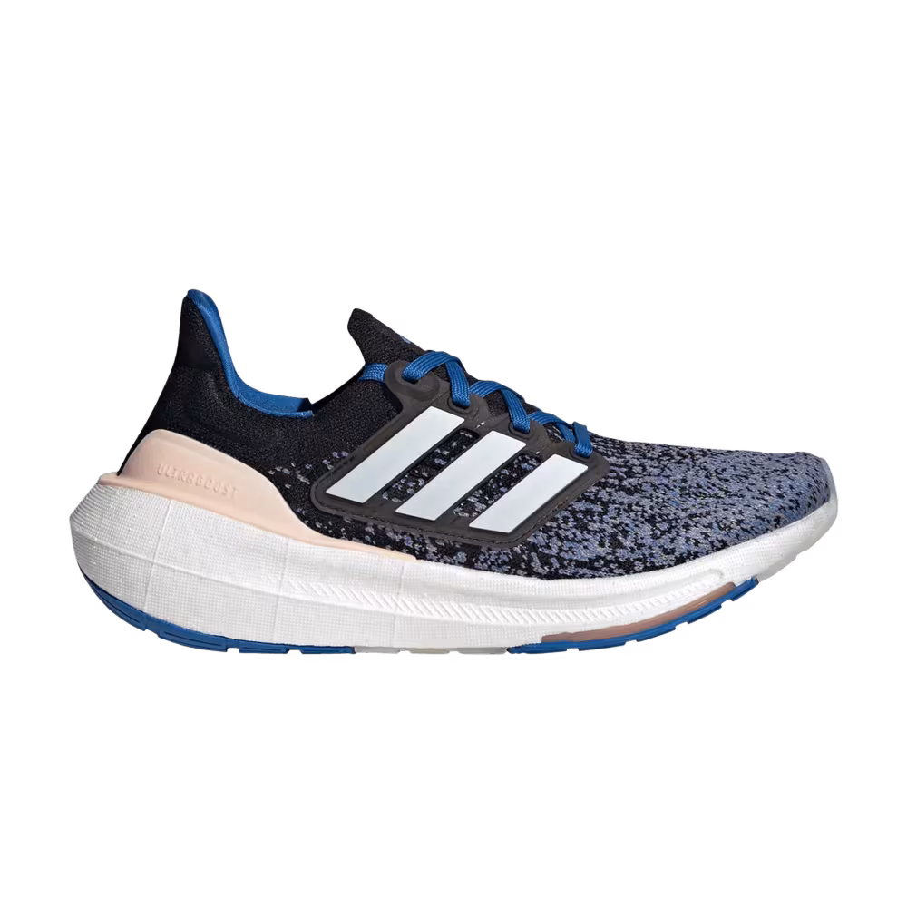 Adidas Women's UltraBoost Light Black White Bright Royal