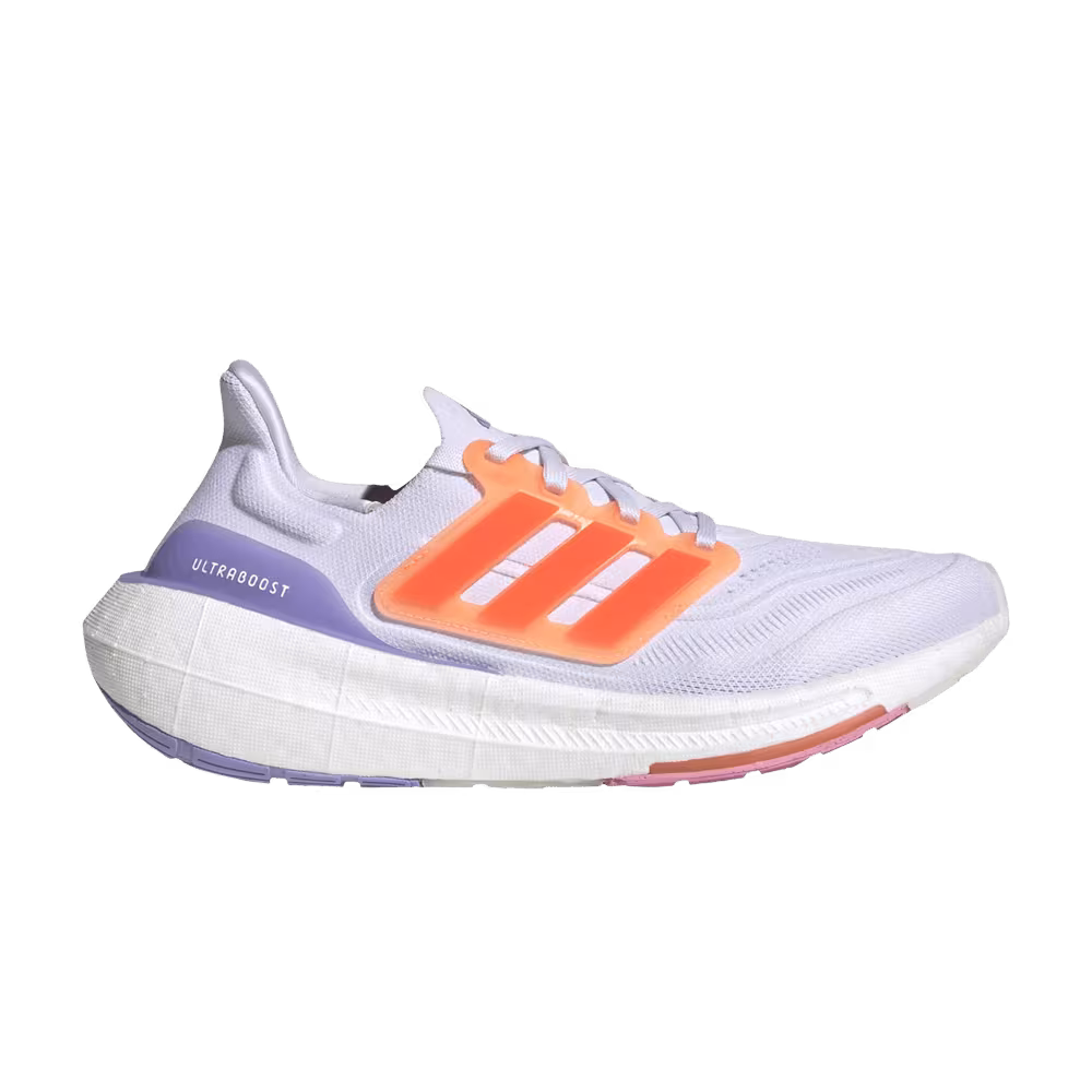 Adidas Women's UltraBoost Light White Solar Red