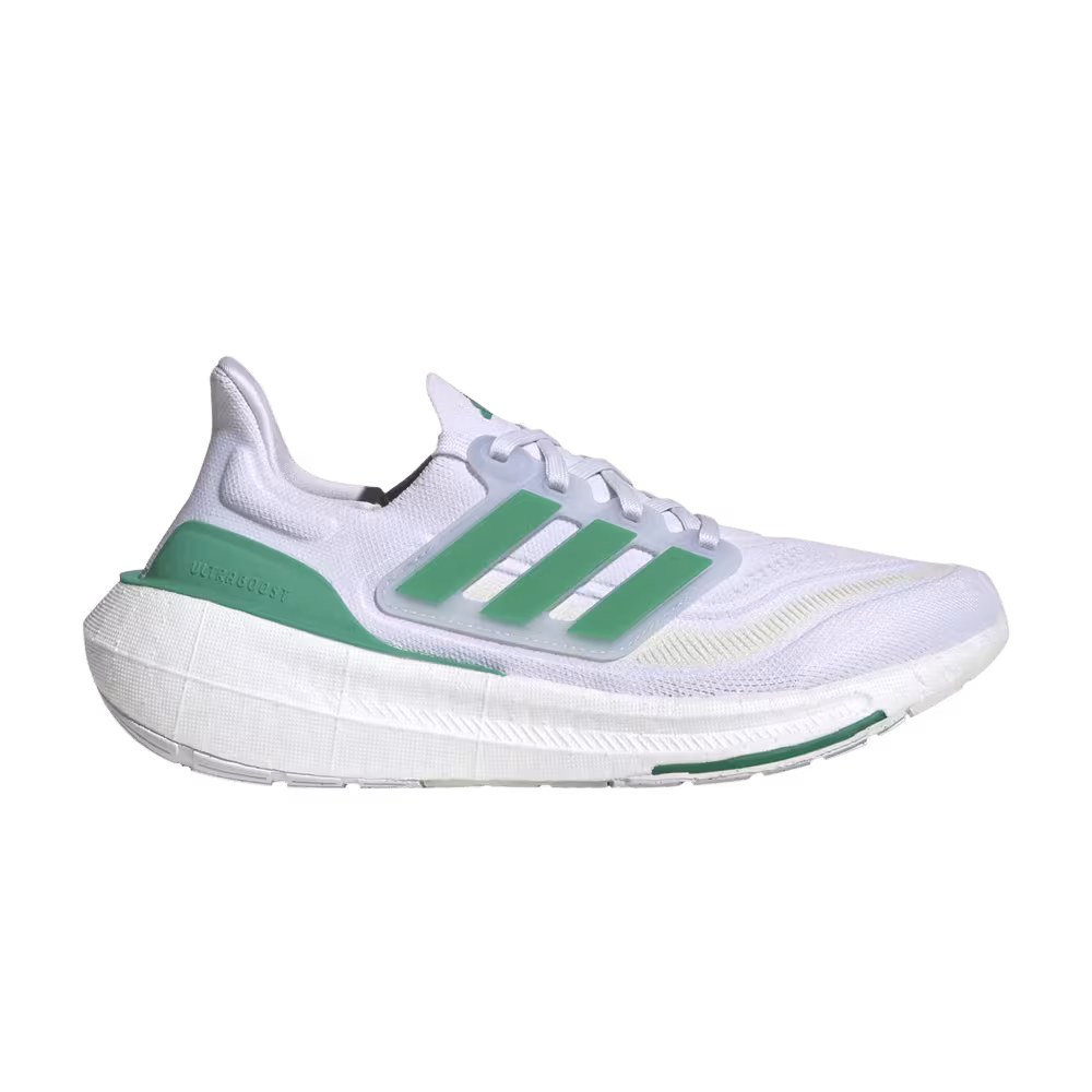 Adidas Women's UltraBoost Light White Tint Court Green