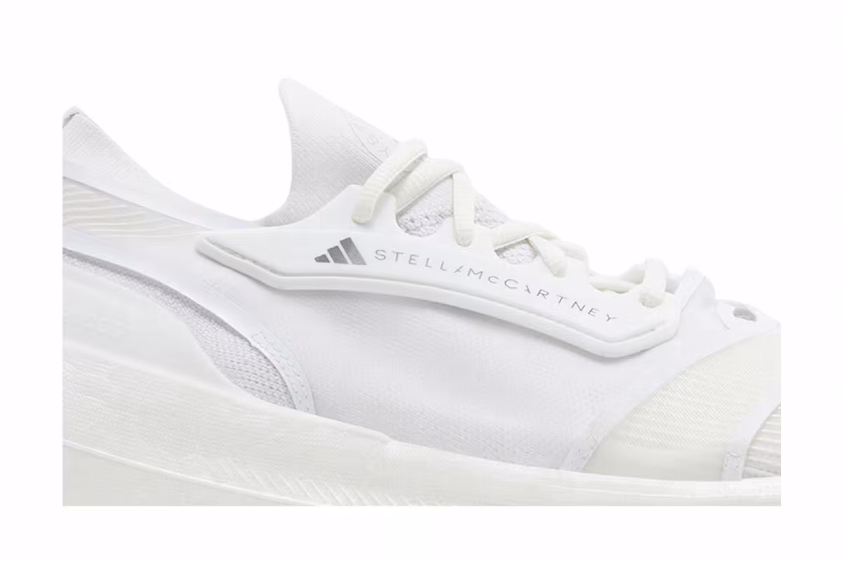 Stella McCartney x adidas Women's UltraBoost Light White Black, view 3