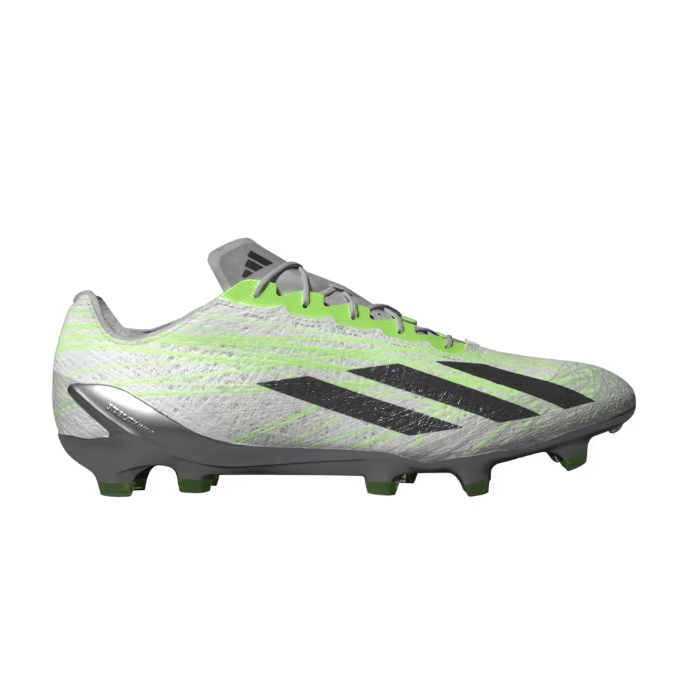 adidas X Crazyfast Strung+ FG Grey Lucid Lemon