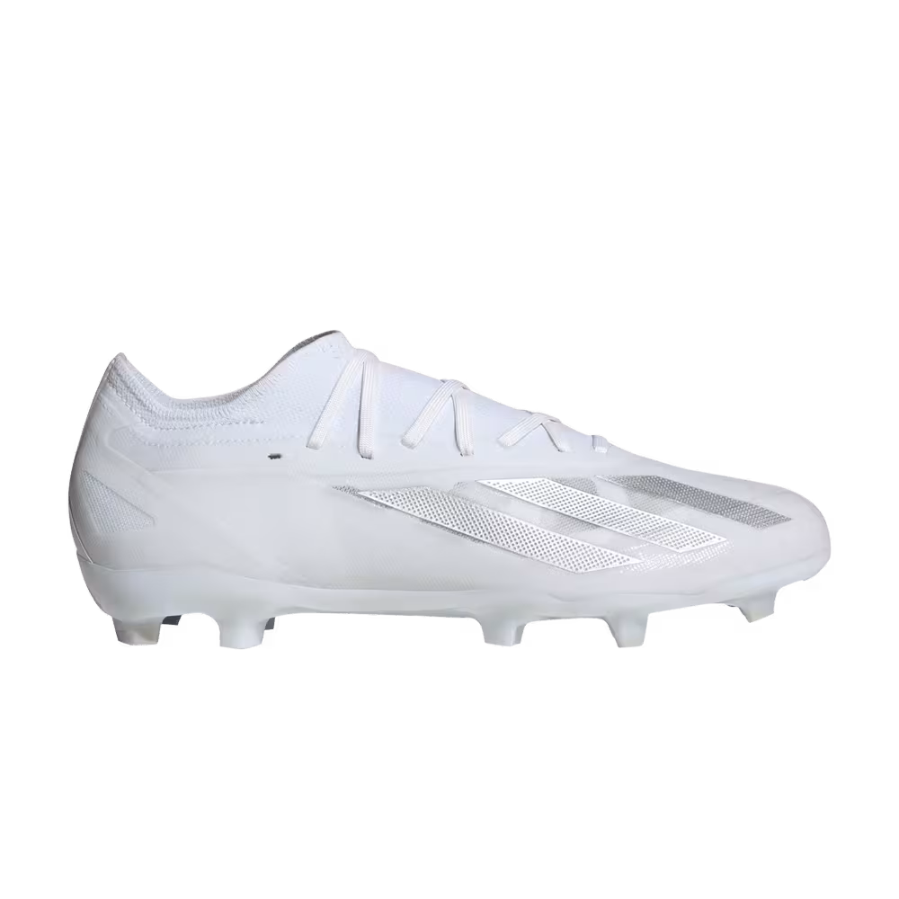 adidas X Crazyfast Pro FG White Silver Metallic