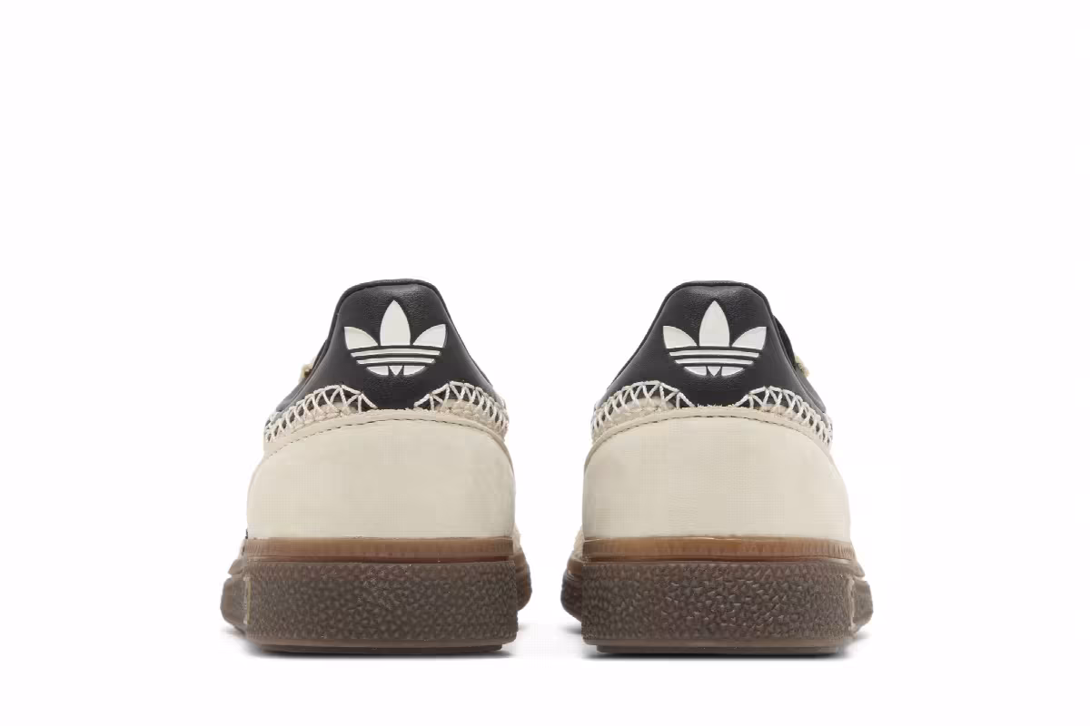 adidas Women's Handball Spezial Wonder White Black, view 7