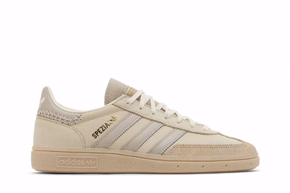 adidas Women's Handball Spezial Cream White Wonder Beige, view 2