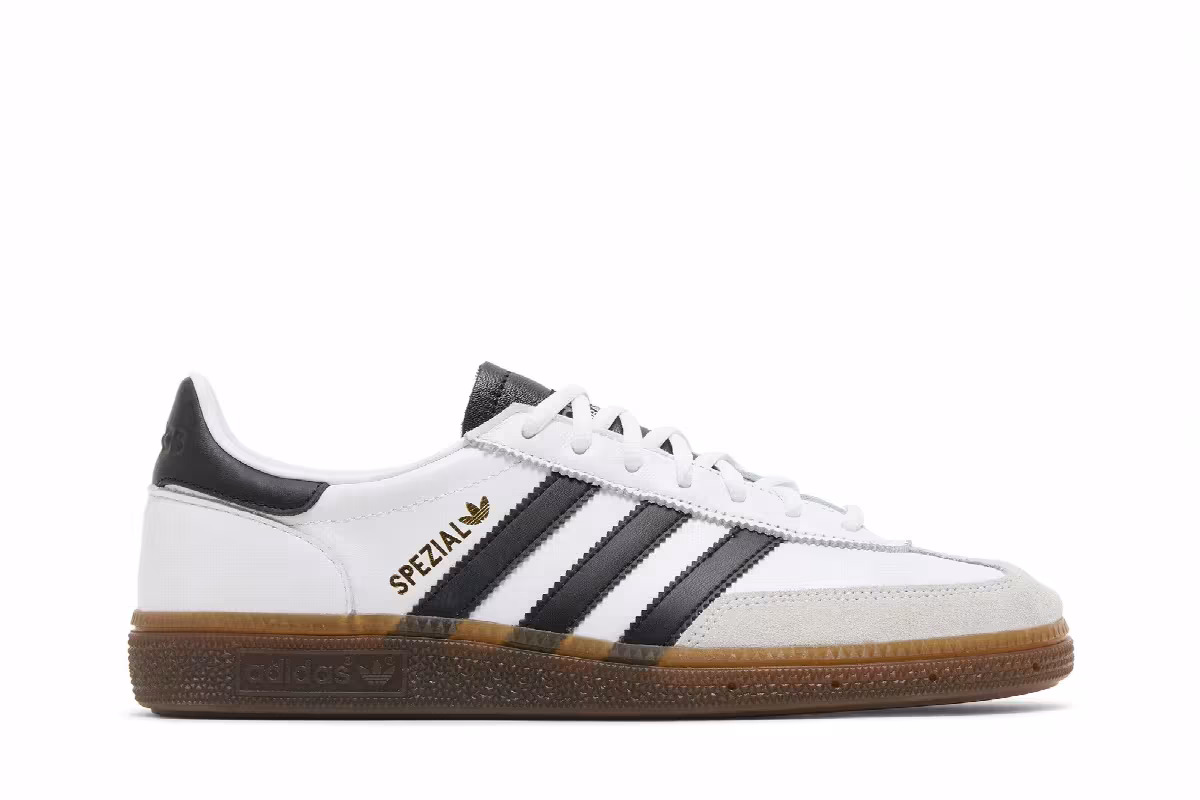 adidas Handball Spezial White Black Gum, view 2