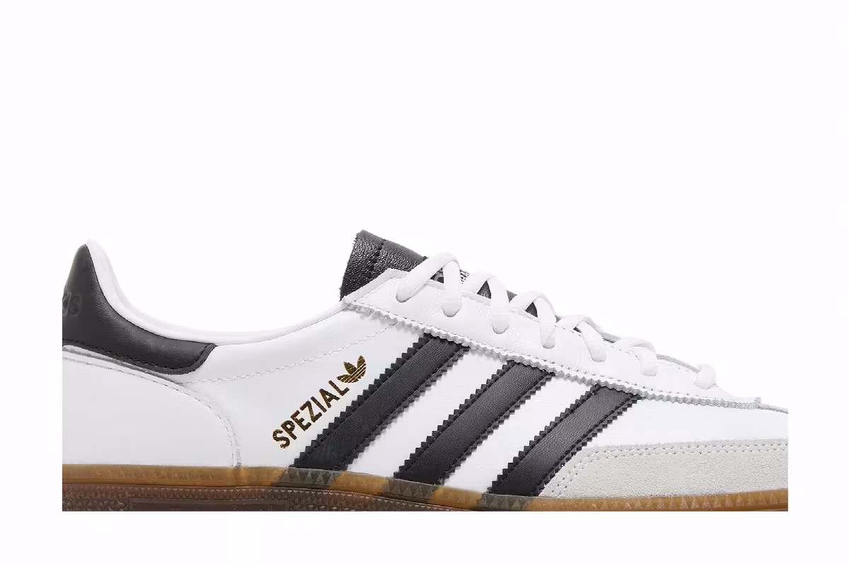 adidas Handball Spezial White Black Gum, view 3