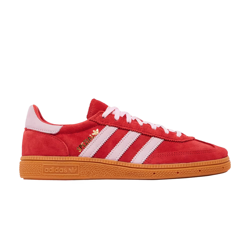 adidas Women's Handball Spezial Bright Red Clear Pink