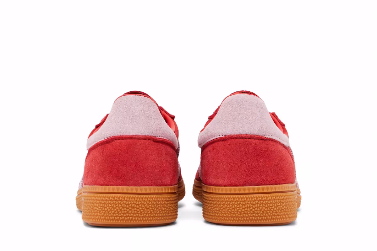 adidas Women's Handball Spezial Bright Red Clear Pink, view 7
