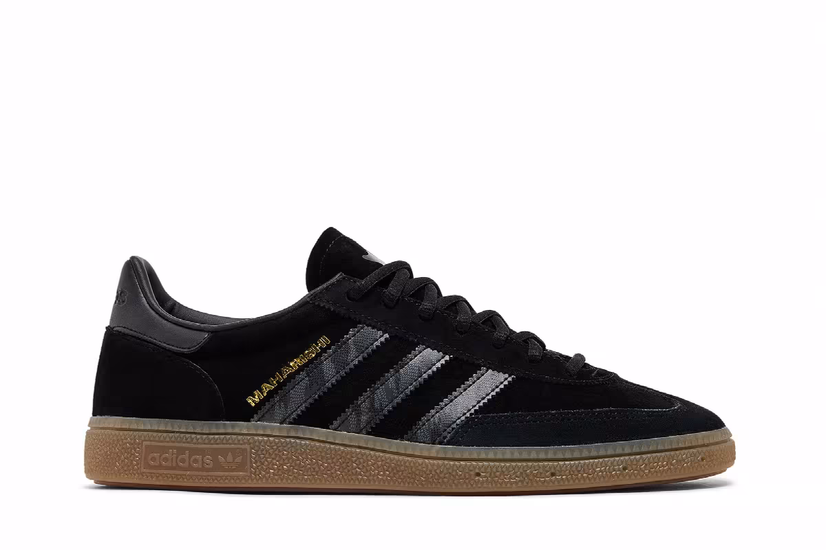 Maharishi x adidas Handball Spezial Black Gum, view 2