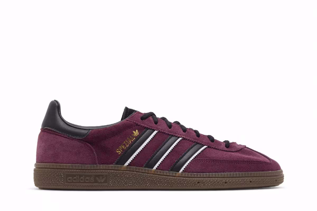 adidas Handball Spezial Maroon Black, view 2