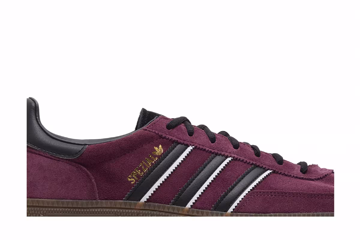 adidas Handball Spezial Maroon Black, view 3