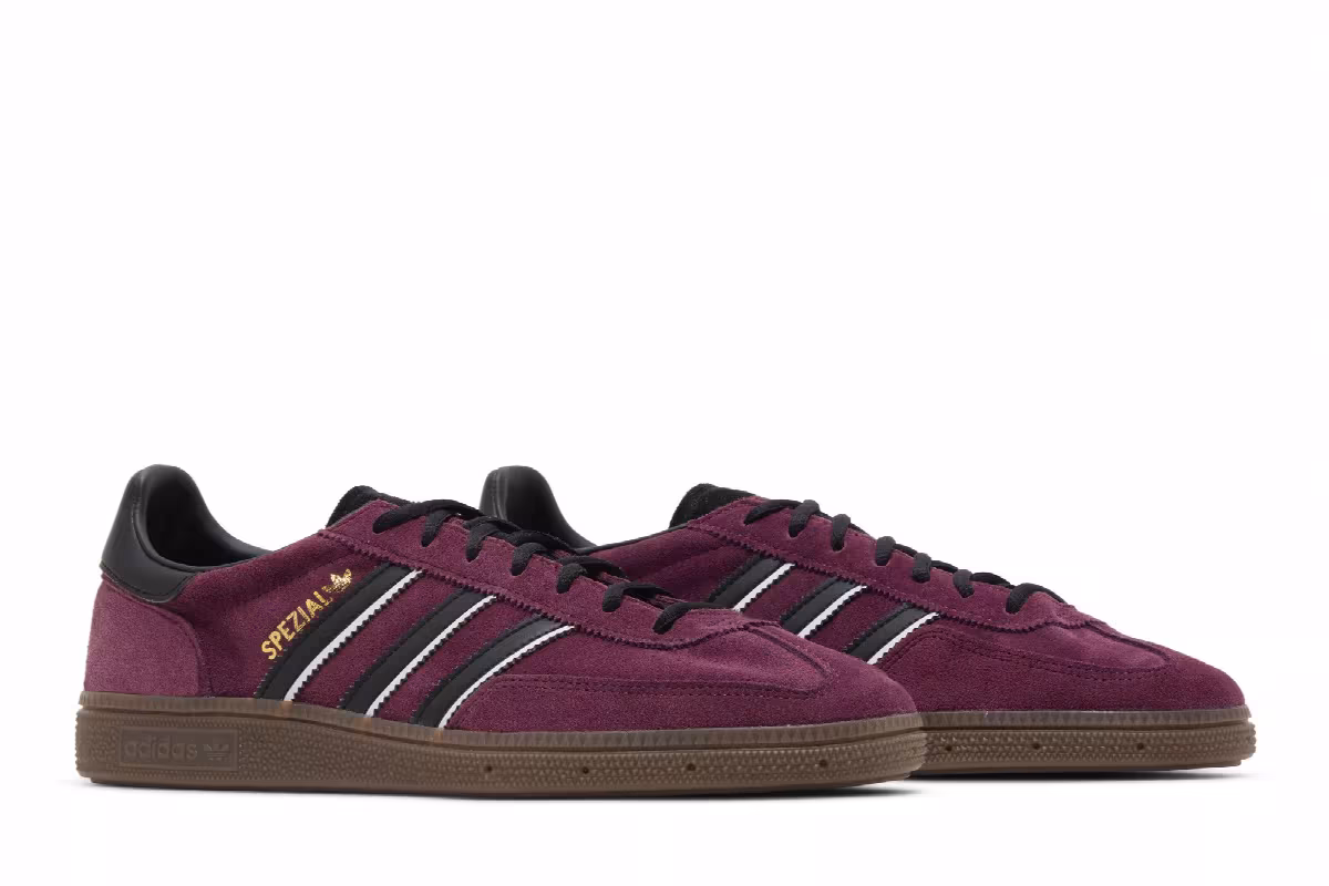 adidas Handball Spezial Maroon Black, view 9