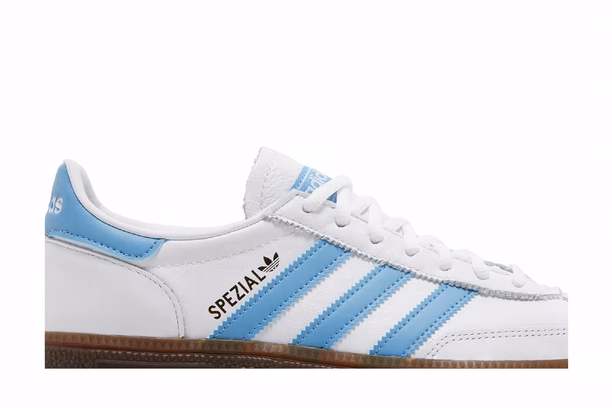 adidas Handball Spezial White Light Blue, view 3