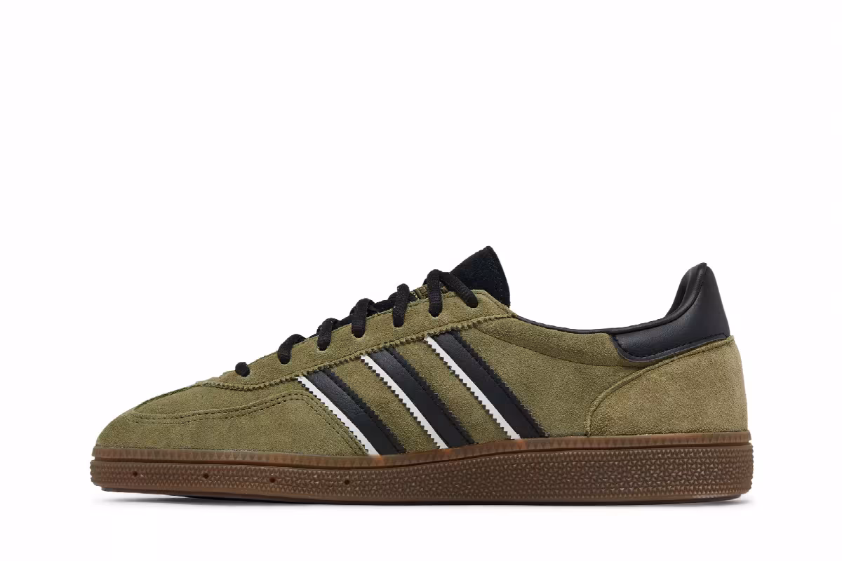 adidas Men's Handball Spezial Focus Olive Black, view 4