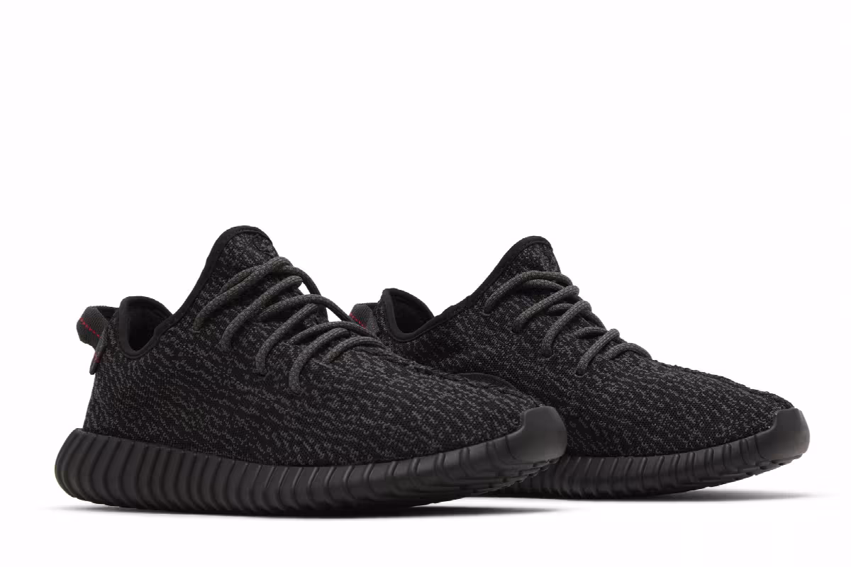 adidas Men's Yeezy Boost 350 Pirate Black 2023, view 9