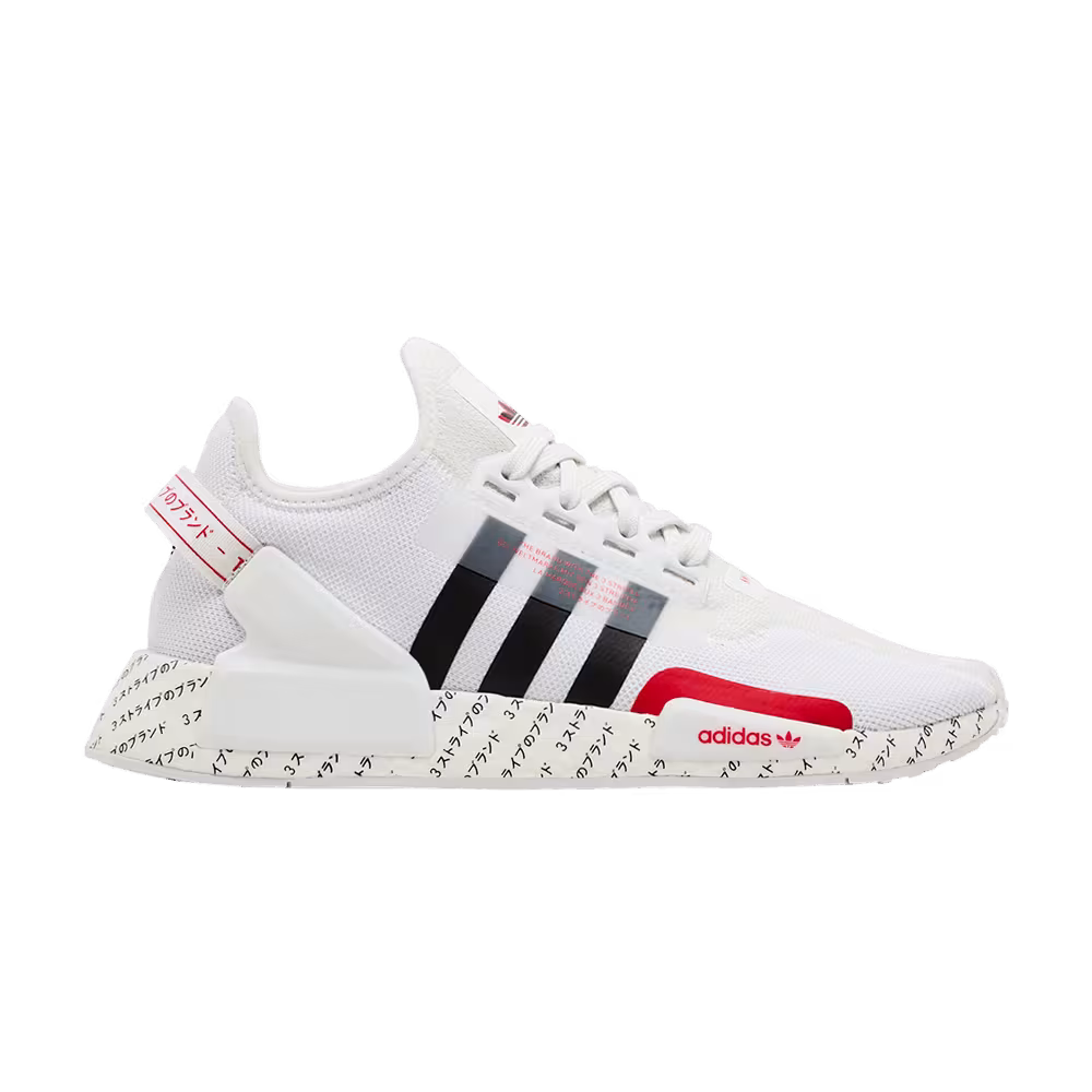 adidas NMD_R1 V2 Japanese Print - White Red