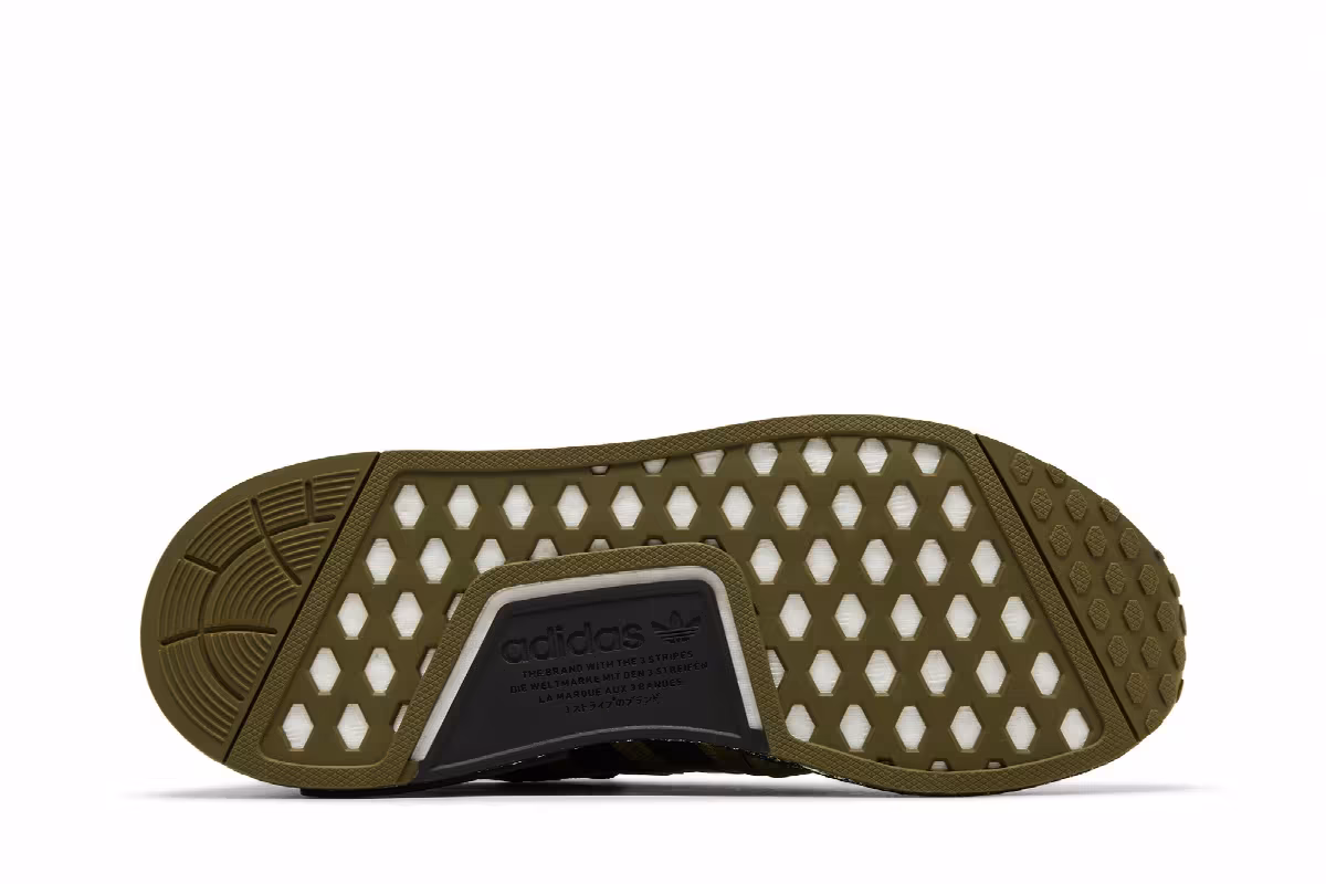 adidas NMD_R1 Focus Olive Black, view 5