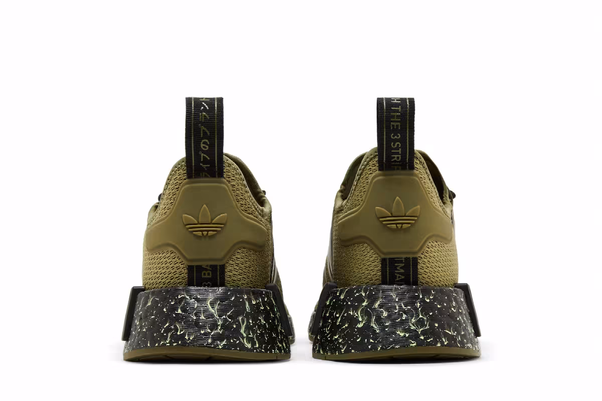 adidas NMD_R1 Focus Olive Black, view 7