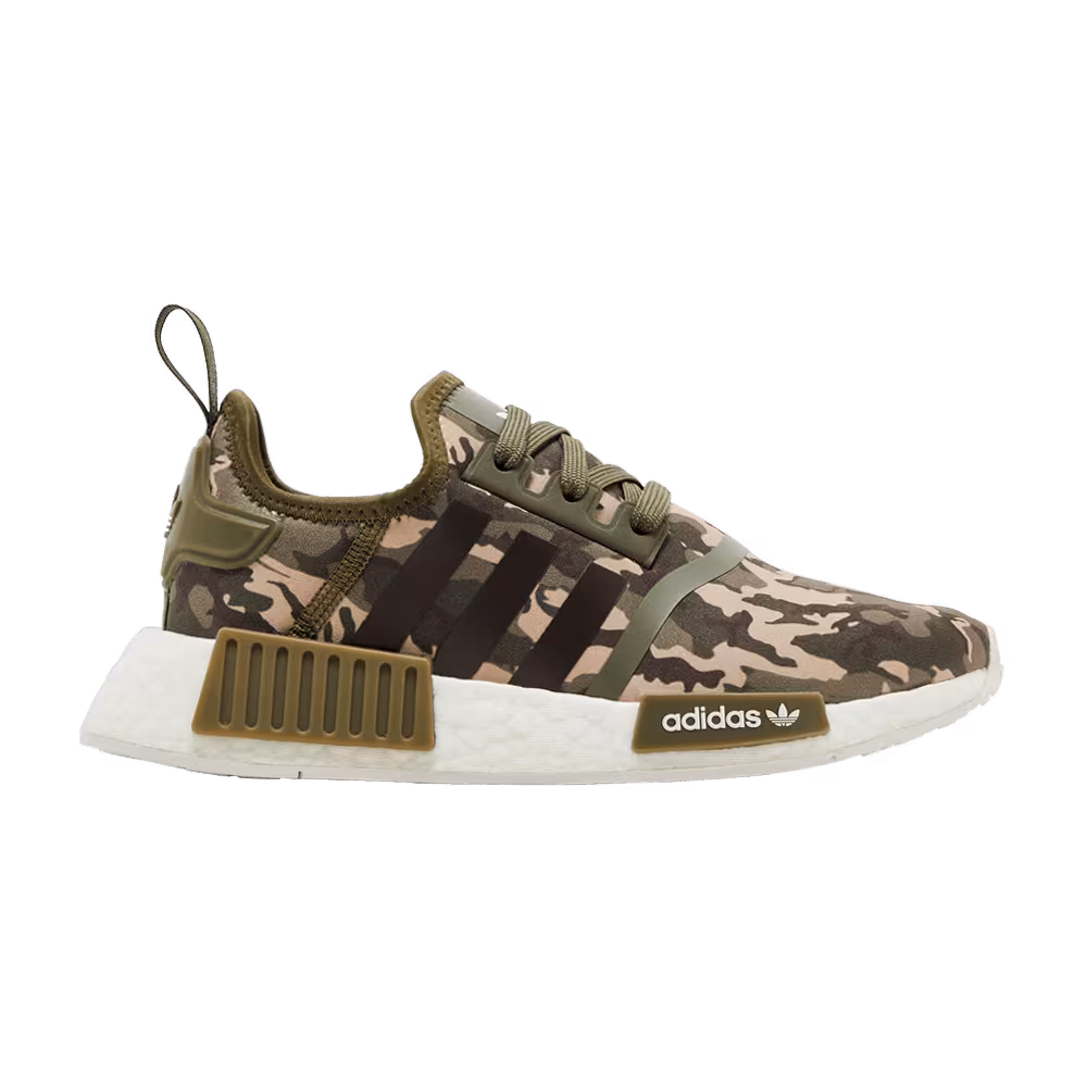 adidas NMD_R1 J Olive Strata Camo