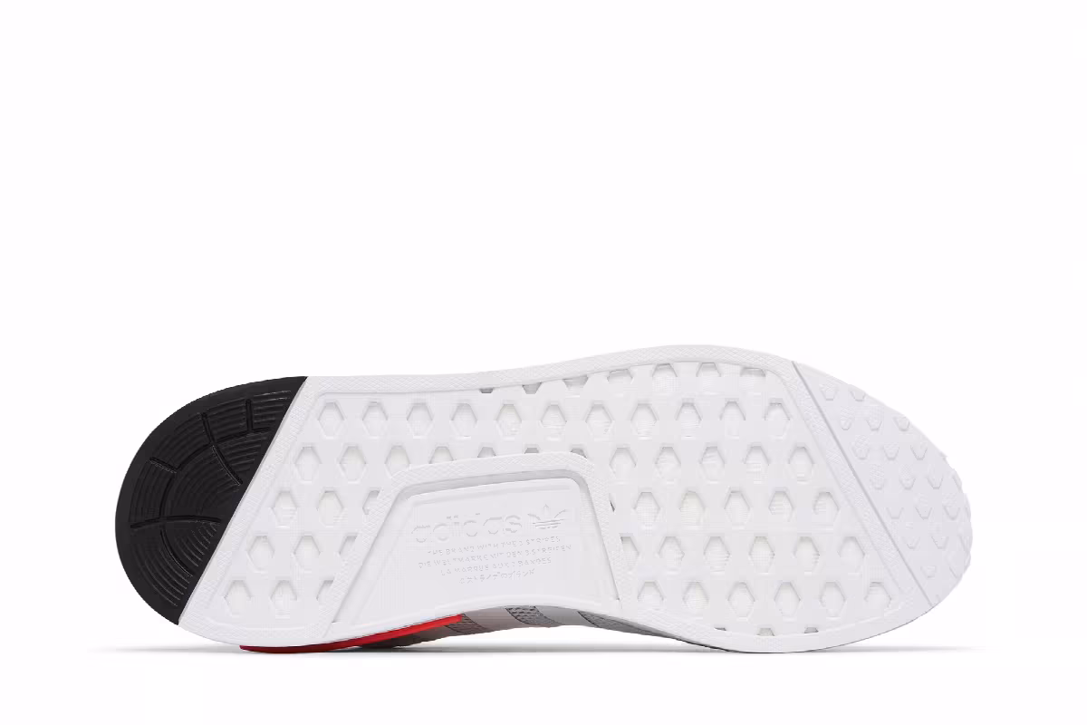 adidas NMD_R1 White Grey Black, view 5
