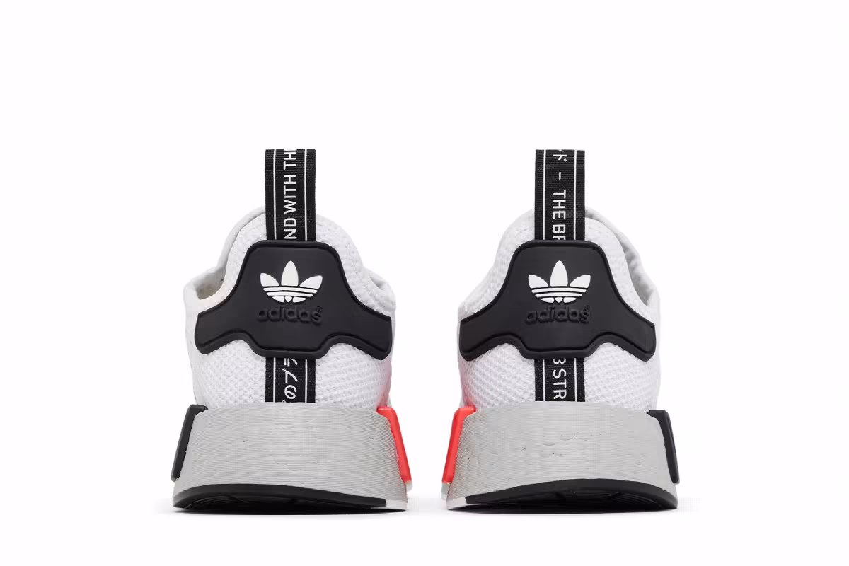 adidas NMD_R1 White Grey Black, view 7