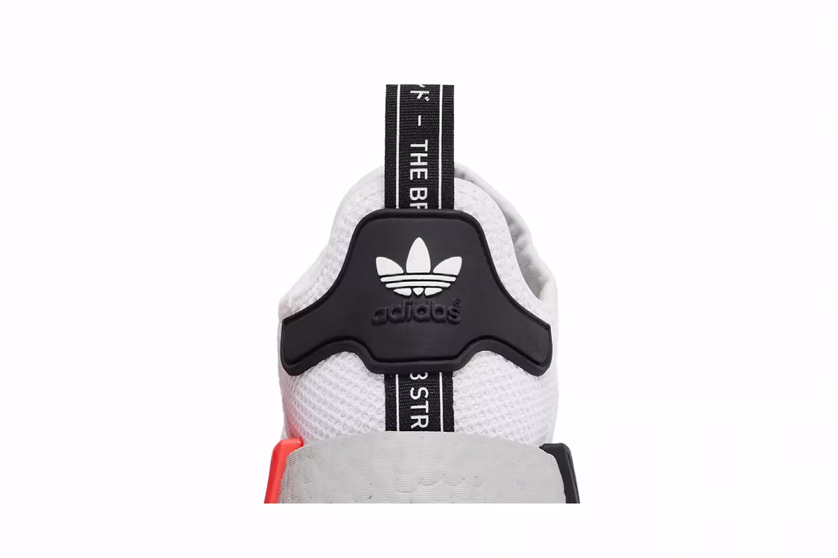 adidas NMD_R1 White Grey Black, view 8