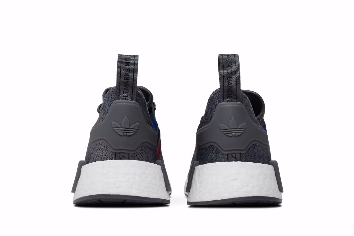 adidas NMD_R1 Grey Scarlet Blue, view 7