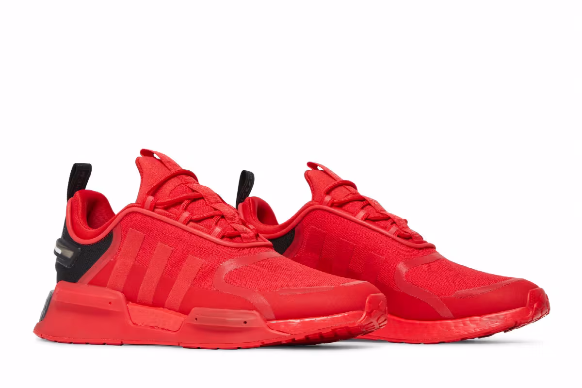 Adidas NMD_R1 V3 Vivid Red, view 9